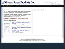 Tablet Screenshot of dirksenscrew.com